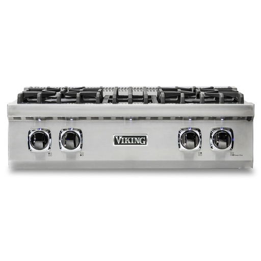 Viking VRT5304BSS 5 Series 30 inch Gas Rangetop with 4 Sealed Burners