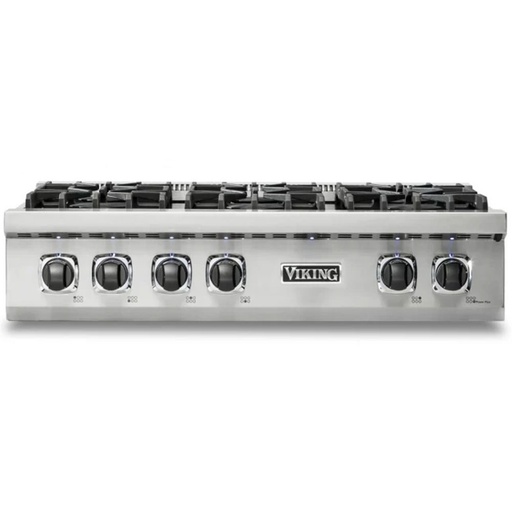 Viking VRT5366BSS 5 Series 36 inch Gas Rangetop with 6 Sealed Burners