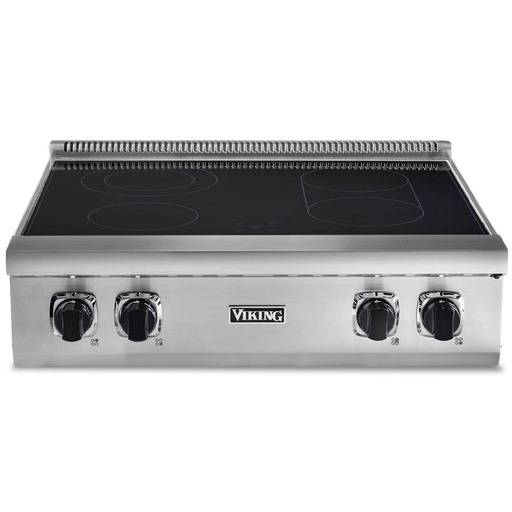 [VERT53014BSS] Viking VERT53014BSS 5 Series 30 inch Electric Rangetop with 4 Elements