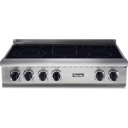 [VERT53616BSS] Viking VERT53616BSS 5 Series 36 inch Electric Rangetop with 6 Elements