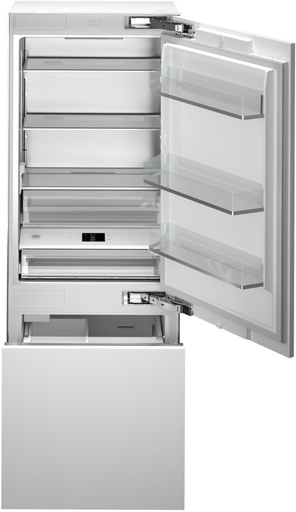 [REF30BMBZPNV] Bertazzoni REF30BMBZPNV 30 inch Built-In Bottom Mount Refrigerator with 16 cu. ft. Capacity, Right Hinge, Ice Maker, Energy Star, ADA Compliant, Sabbath Mode, Panel Ready
