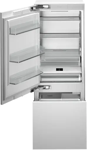 [REF30BMBZPNVL] Bertazzoni REF30BMBZPNVL 30 inch Built-In Bottom Mount Refrigerator with 16 cu. ft. Capacity, Left Hinge, Ice Maker, Energy Star, ADA Compliant, Sabbath Mode, Panel Ready