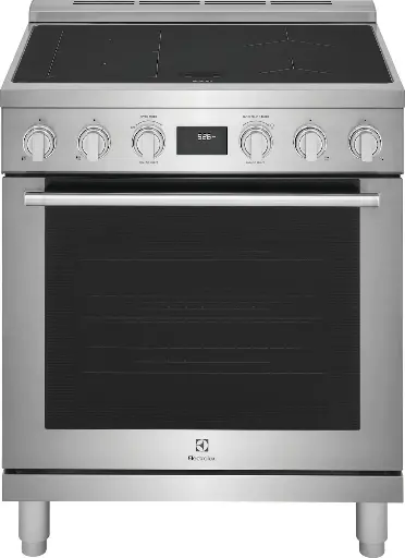 [ECFI3068AS] Electrolux ECFI3068AS 30 inch Induction Freestanding Range with 4.6 cu. ft. Oven Capacity, True Convection, Bridge Function, in Stainless Steel