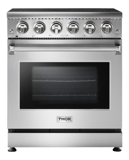 [HRE3001] Thor Kitchen HRE3001 30 inch Professional Electric Range with 5 Radiant Elements, 4.55 cu. ft. Oven Capacity, in Stainless Steel