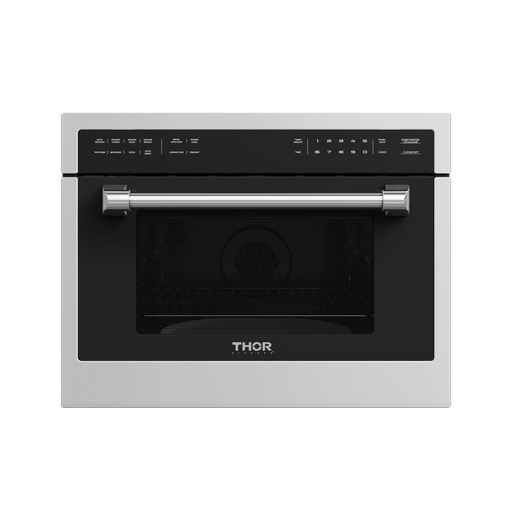 [TMO24] Thor Kitchen TMO24 24 inch Professional Microwave Speed Oven with 1.55 cu. ft. Stainless Steel Cavity, Full Touch Lcd and Cooking Options, in Stainless Steel