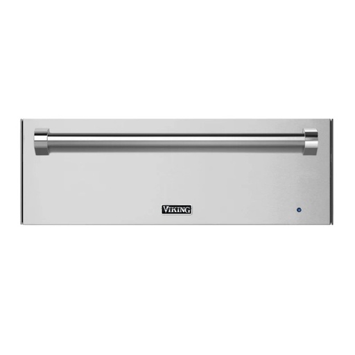 Viking RVEWD330 3 Series 30 inch Warming Drawer with 1.6 cu. ft. Capacity, 450 Watt Heating Element, 2 Removable Stainless Steel Low Racks 