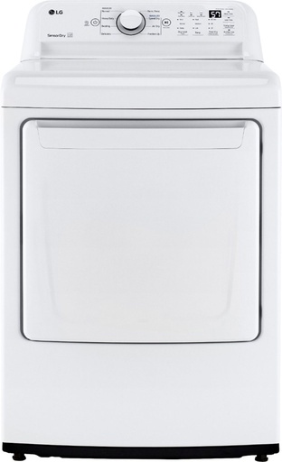 [DLE7000W] LG DLE7000W 27 inch Electric Dryer with 7.3 cu. ft. Capacity, Rear Control, Sensor Dry, in White