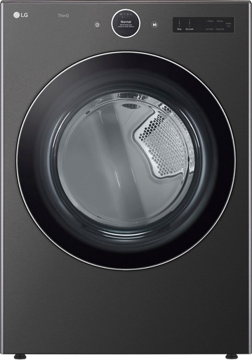 [DLEX6700B] LG DLEX6700B 27 inch Smart Front Load Electric Dryer with 7.4 cu. ft. Capacity, TurboSteam, AI Sensor Dry, in Black Steel