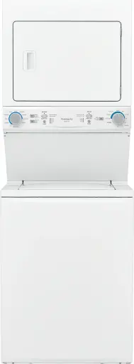 [FLCG7522AW] Frigidaire FLCG7522AW 27 inch Laundry Center with 3.9 Cu. Ft Washer and 5.5 Cu. Ft. Gas Dryer, in White