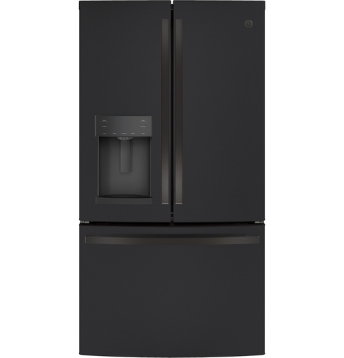 GE GFE28G 36 inch French Door Refrigerator with 27.7 Cu. Ft., ENERGY STAR Rated, Showcase LED Lighting and Space-Saving Icemaker