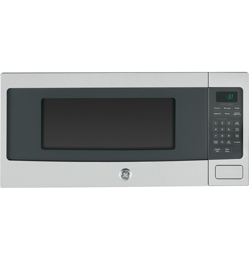 GE Profile PEM31 24 inch Countertop Microwave Oven with 1.1 cu. ft. Capacity, 10 Power Levels, 800 Cooking Watts 