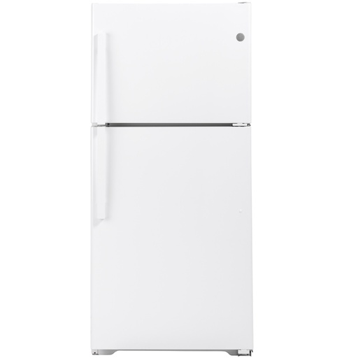 GE GTS19K 30 inch Garage-Ready Top Freezer Refrigerator with 19.2 cu. ft. Capacity, LED Lighting and Crisper Drawer