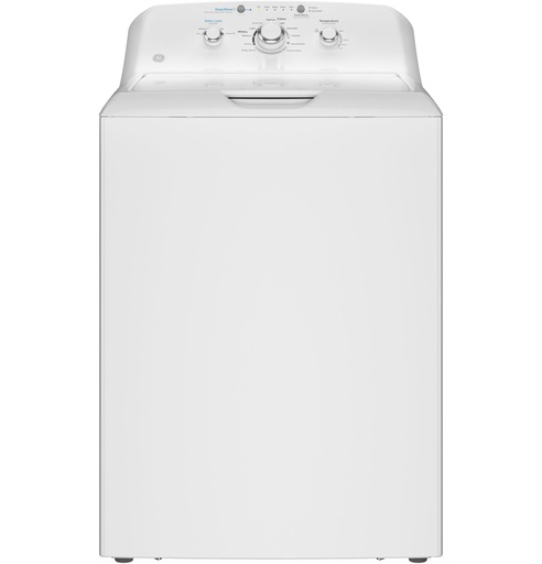 [GTW325ASWWW] GE GTW325ASWWW 27 inch Top Load Washer with 4 cu. ft. Capacity, Stainless Steel Basket and Water Level Control in White