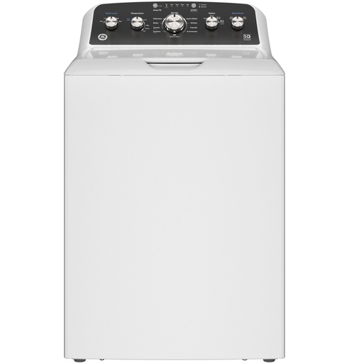 [GTW480ASWWB] GE GTW480ASWWB 27 inch Top Load Washer with 4.6 cu. ft. Capacity, Stainless Steel Basket and High Performance Impeller in White