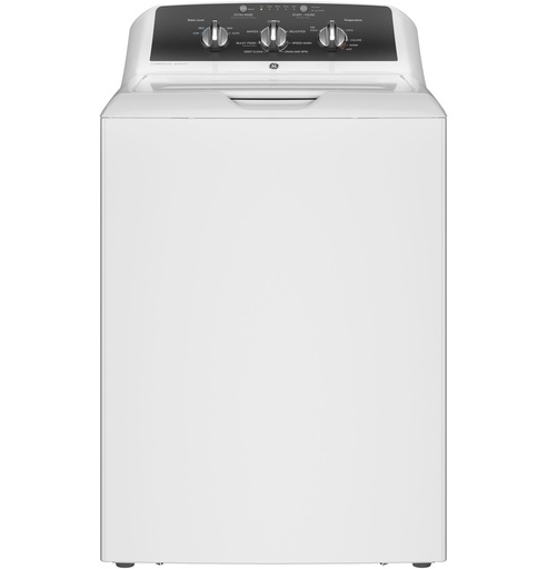 [GTW525ACWWB] GE GTW525ACWWB 27 inch Top Load Washer with 4.3 cu. ft. Capacity, Stainless Steel Basket and True Dual-Action Agitator in White