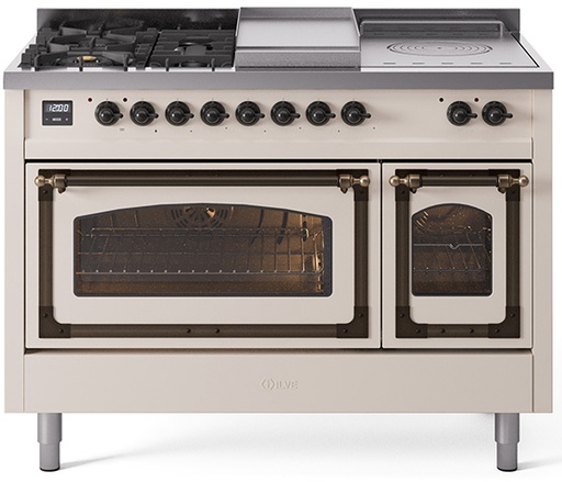 ILVE UN48F Nostalgie II Noblesse 48 inch Dual Fuel Range 