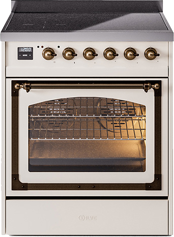 ILVE UNI304NMP Nostalgie II Noblesse 30 inch Induction Range with 4 Elements