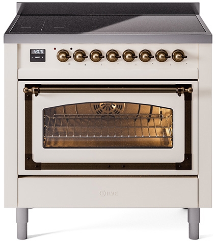 ILVE UNI366NMP Nostalgie II Noblesse 36 inch Induction Range with 5 Elements