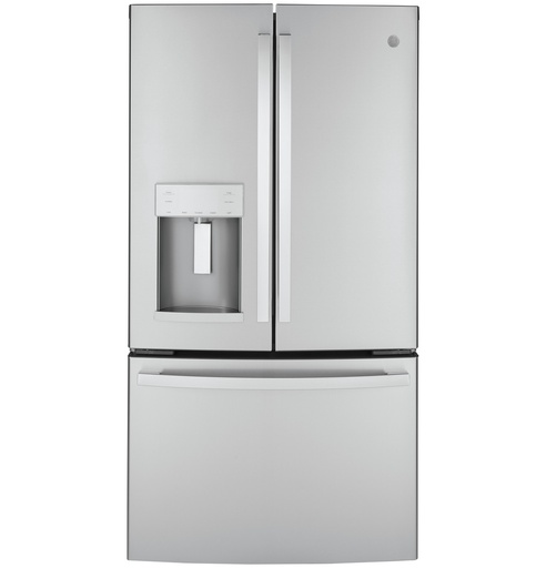 GE GYE22G 36 inch Counter Depth French Door Refrigerator with 22.1 Cu. Ft. Capacity, ENERGY STAR Rated and External Dispenser