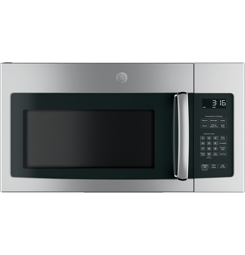 GE JNM3163 30 inch Over-The-Range Microwave with 1.6 Cu. Ft. Capacity, 950 Watts Cooking Power and 300 CFM