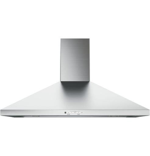 [JVW5361SJSS] GE JVW5361SJSS 36 inch Wall-Mount Pyramid Chimney Hood with 350 CFM, Electronic Backlit Controls, Dishwasher Safe Filter and Auto-Off in Stainless Steel