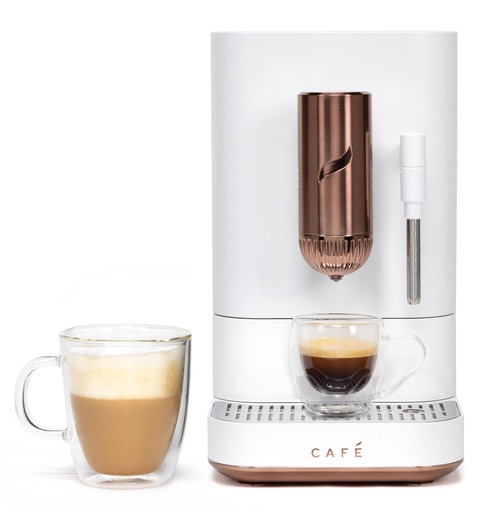 Cafe C7CEBBS Smart Affetto Automatic Espresso Machine and Frother