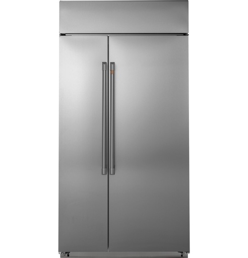 [CSB42WP2NS1] Cafe CSB42WP2NS1 42 inch Smart Built-In Side-by-Side Refrigerator with 25.1 Cu. Ft. Capacity in Stainless Steel