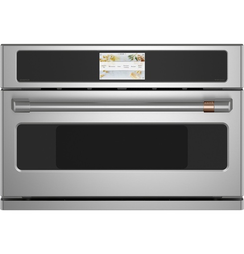 [CSB913P4NW2] Cafe CSB913P 30 inch Smart 5-in-1 Electric Wall Oven with 1.7 cu. ft. Capacity, 120V Advantium Technology and 7 inch Full Color LCD Touch Control