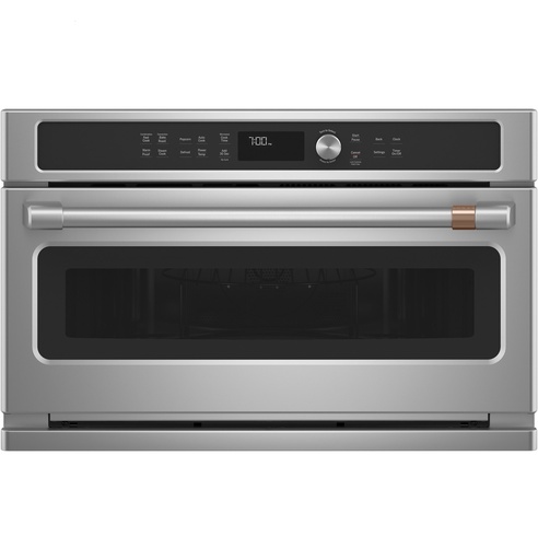 [CWB713P2NS1] Cafe CWB713P2 30 inch Built-In Microwave with 1.7 Cu. Ft. Capacity, Convection and Sensor Cook in Stainless Steel