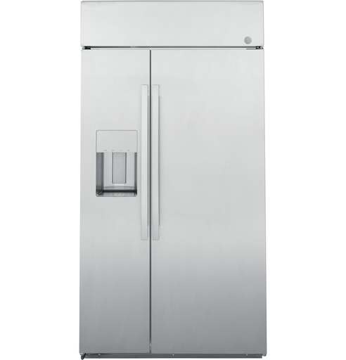 [PSB42YSNSS] GE Profile PSB42YSNSS 42 inch Smart Built-In Side-by-Side Refrigerator with 24.5 Cu. Ft. Capacity and Dispenser in Stainless Steel 