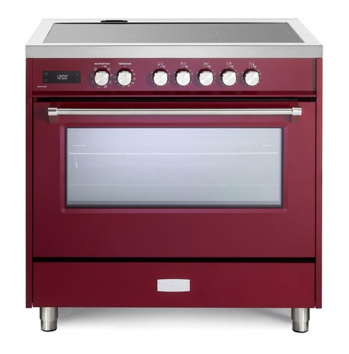 Verona VUFSIE365 36 inch Ultima Collection Freestanding Induction Range with 5 Elements, 5 cu. ft. Oven Capacity