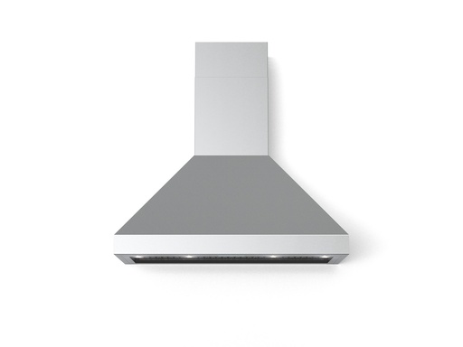 Verona VECHW36G 36 inch Designer Chimney Wall Hood with 600 CFM, Stainless Steel Baffle Filters, LED Lighting