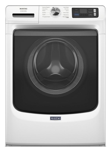 Maytag MFW7020R 27 inch Smart Pet Pro Front Load Washer with 5 cu. ft. Capacity, Pet Pro Option, Steam Option, Extra Power, Sanitize Cycle