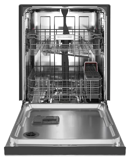 KitchenAid KDFE104K 24 inch Built-In Full Console Dishwasher with 12 Place Settings and ProWash Cycle