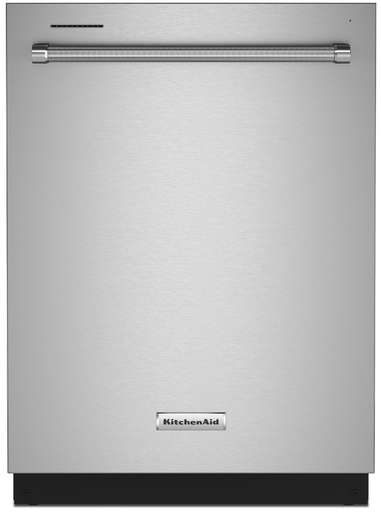 KitchenAid KDTE204K 24 inch Built-In Fully Integrated Dishwasher with 13 Place Settings, Third Rack and ProWash Cycle