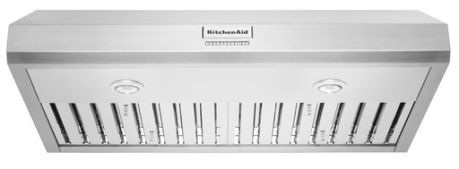 [KVUC606KSS] KitchenAid KVUC606KSS 36 inch Commercial-Style Under Cabinet Range Hood with 585 CFM, Stainless Steel Baffle Filters, LED Lighting, in Stainless Steel