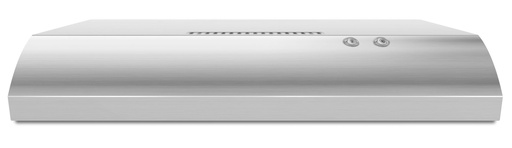 Whirlpool UXT4030AD 30 inch Under Cabinet Range Hood with Fit System, 140 CFM, and Incandescent Lighting