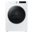 Samsung DV25B6900EW 24 inch Smart Electric Dryer with 4 cu. ft. Capacity, AI Smart Dial, Stainless Steel Drum, 15 Drying Cycles and Sensor Dry, in White