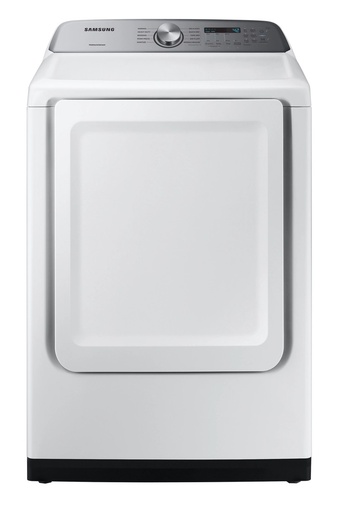 [DVE50R5200W] Samsung DVE50R5200W 27 inch Front Load Electric Dryer with 7.4 cu. ft. Capacity, 10 Drying Cycles, Sensor Dry and Smart Care in White