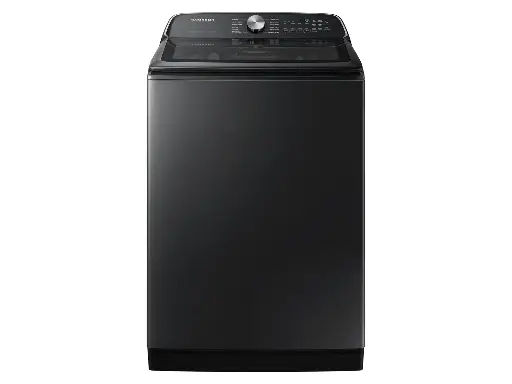 Samsung WA55CG7100A 28 inch Smart Top Load Washer with 5.5 cu. ft. Capacity, Active Water Jet, Deep Fill, Soft-Close Lid and Super Speed Wash