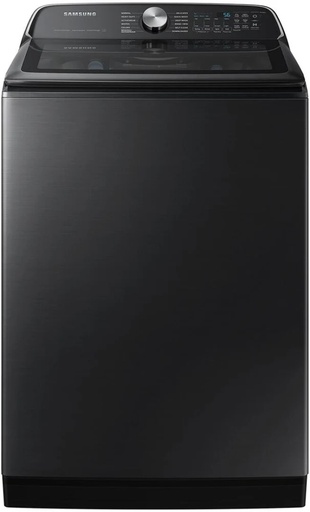 Samsung WA54CG7105A 28 inch Smart Top Load Washer with 5.4 cu. ft. Capacity, ActiveWave Agitator, Active Water Jet, Soft-Close Lid and Super Speed Wash