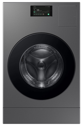 Samsung WD53DBA900H 27 inch Bespoke All in One AI Laundry Combo Washer with 5.3 cu. ft. Capacity, Super Speed, and Ventless Heat Pump Dryer
