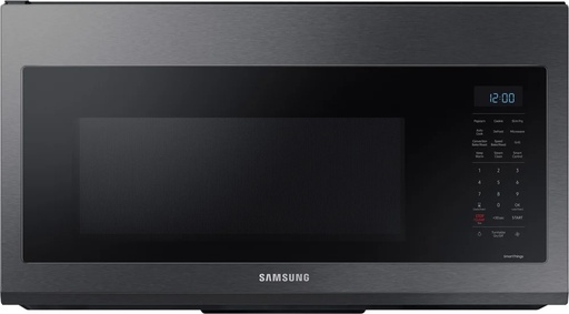 Samsung MC17T8000C 30 inch Smart Over the Range Microwave with 1.7 cu. ft. Capacity, WiFi Enabled, Convection, Slim Fry, Ceramic Enamel Interior, 300 CFM and 3 Speeds