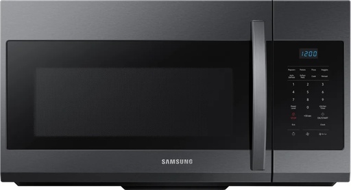 Samsung ME17R7021E 30 inch Over the Range Microwave with 1.7 cu. ft. Capacity, 300 CFM, 1000 Watts Cooking Power and Child Safety Lock