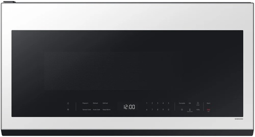 Samsung ME21D6300 30 inch Smart Over-the-Range Microwave with 2.1 cu. ft. Capacity, 1000 Watts Cooking Power, Auto Connectivity and SmartThings Cooking