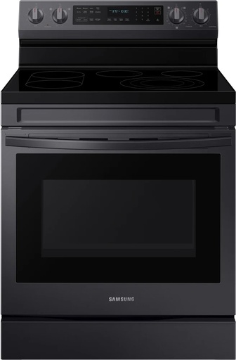 Samsung NE63A6711S 30 inch Smart Freestanding Electric Range with 6.3 cu. ft. Oven Capacity, Air Fry, Convection+ and Removable Non-Stick Griddle